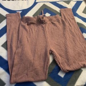 Shein waffle pajama pants